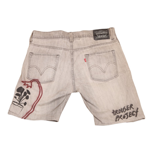 Upcycled Levi's Denim Shorts (W36)