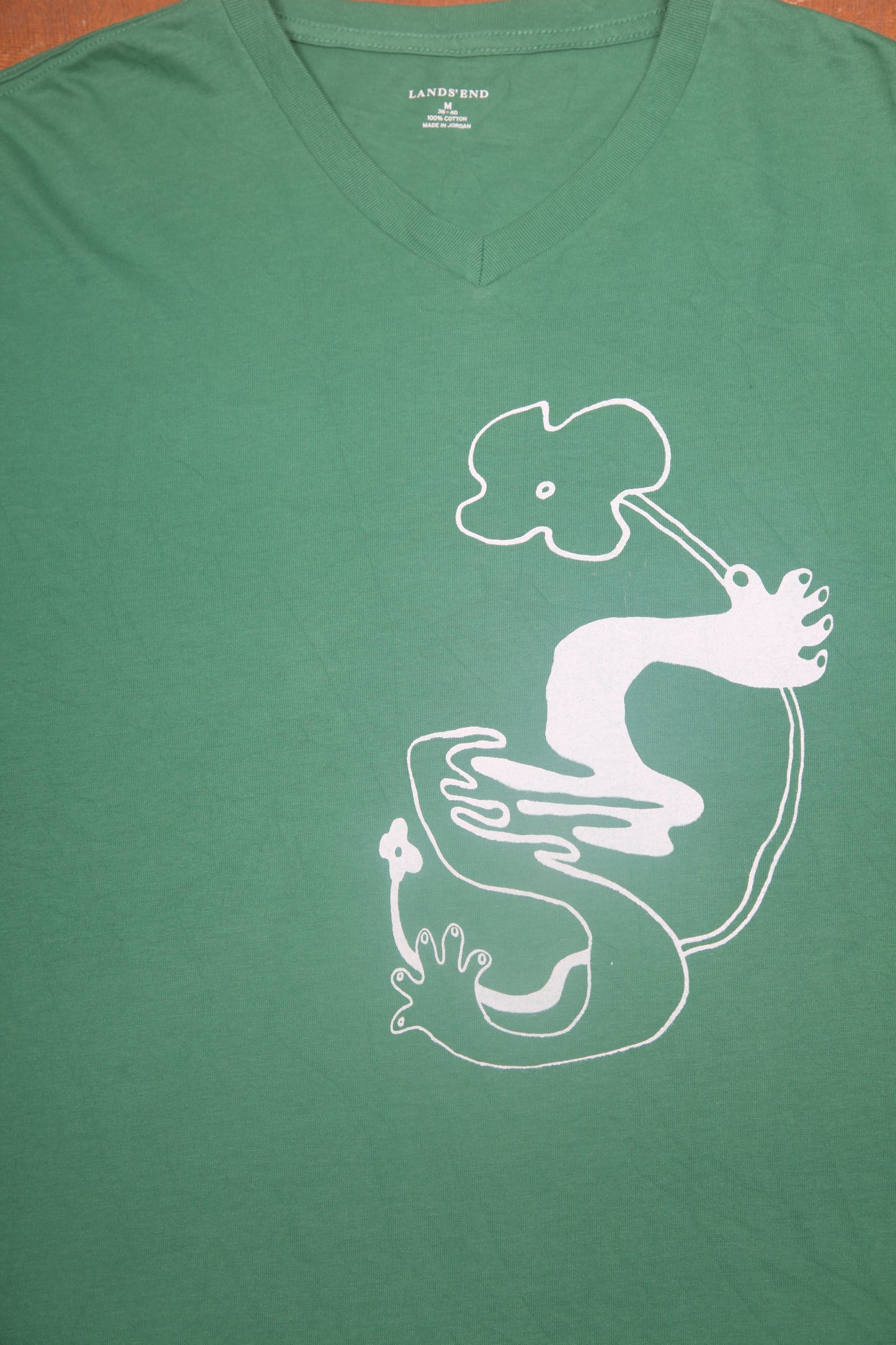 Upcycled Preloved Graphic Screenprint T-Shirt (XL)