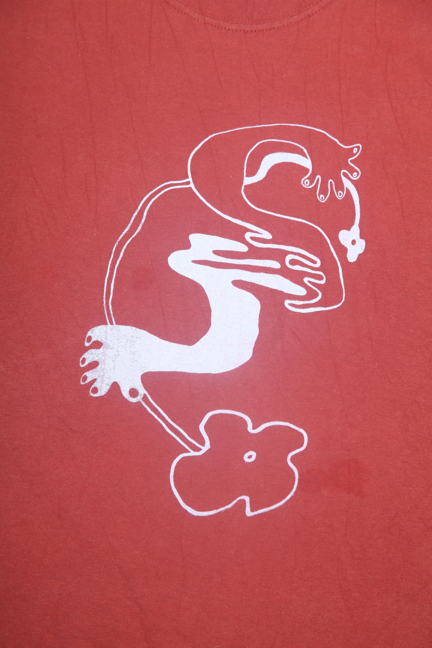 Upcycled Preloved Graphic Screenprint T-Shirt (L)