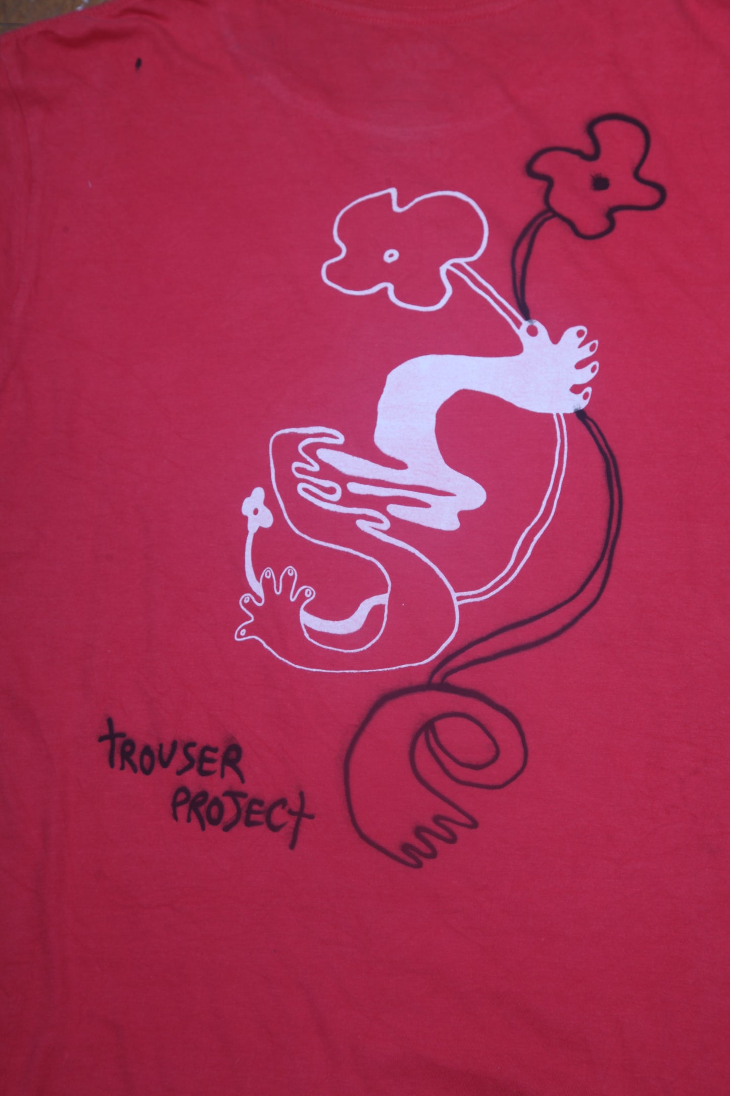 Upcycled Preloved Graphic Screenprint T-Shirt (L)