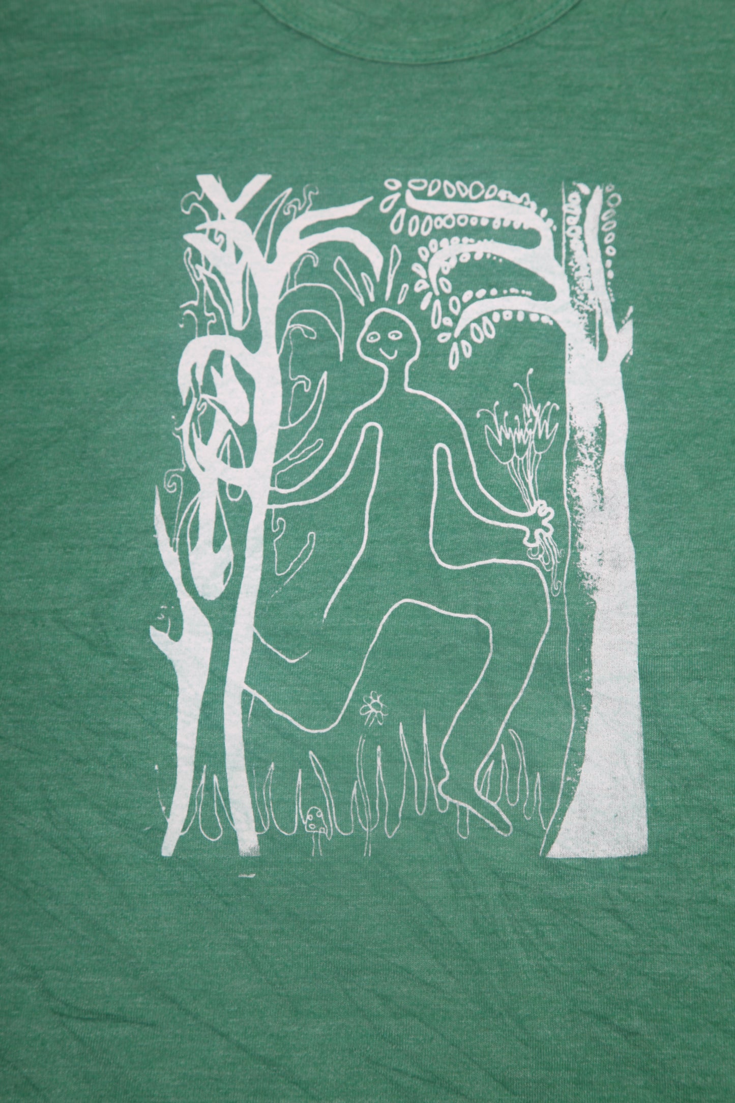 Upcycled Preloved Graphic Screenprint T-Shirt (L)