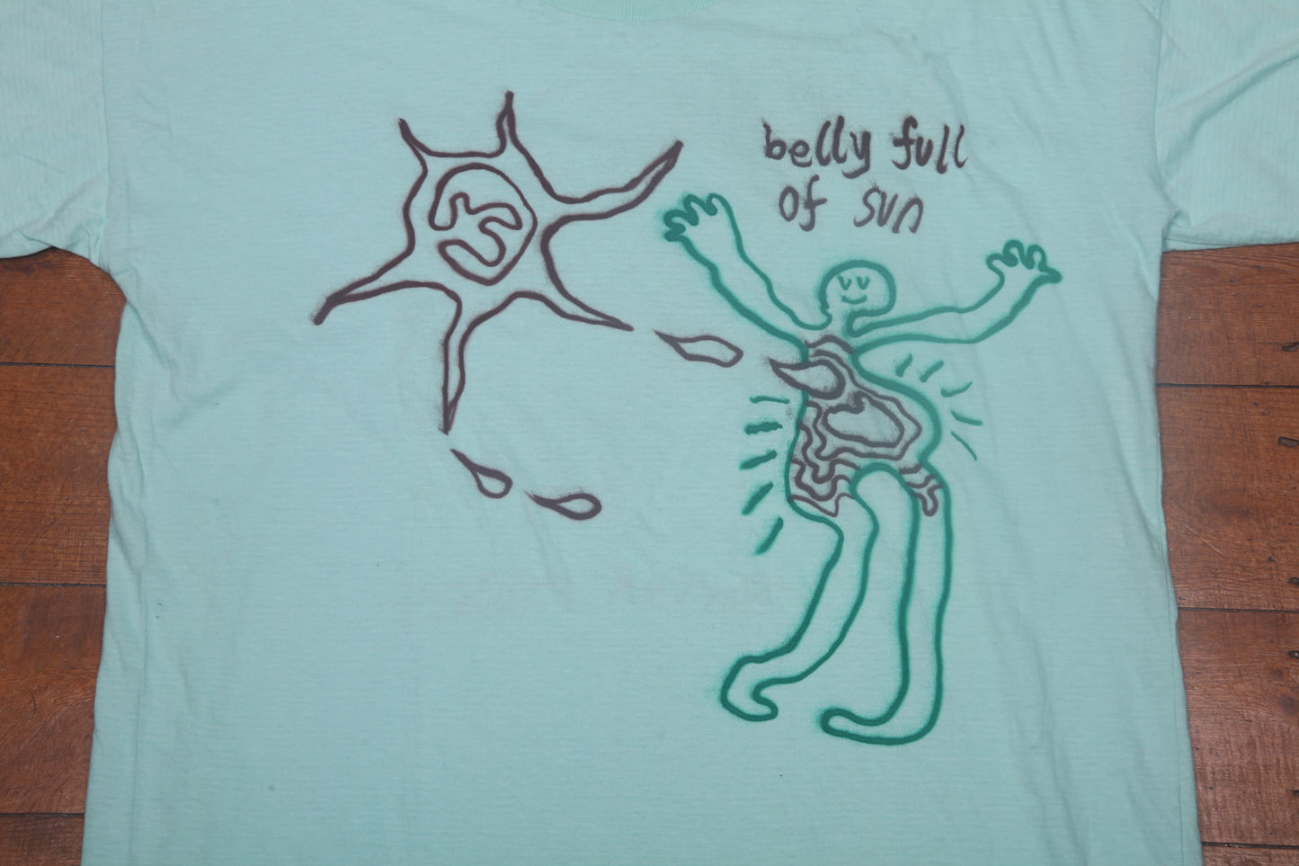 Upcycled Preloved Graphic Screenprint T-Shirt (M)