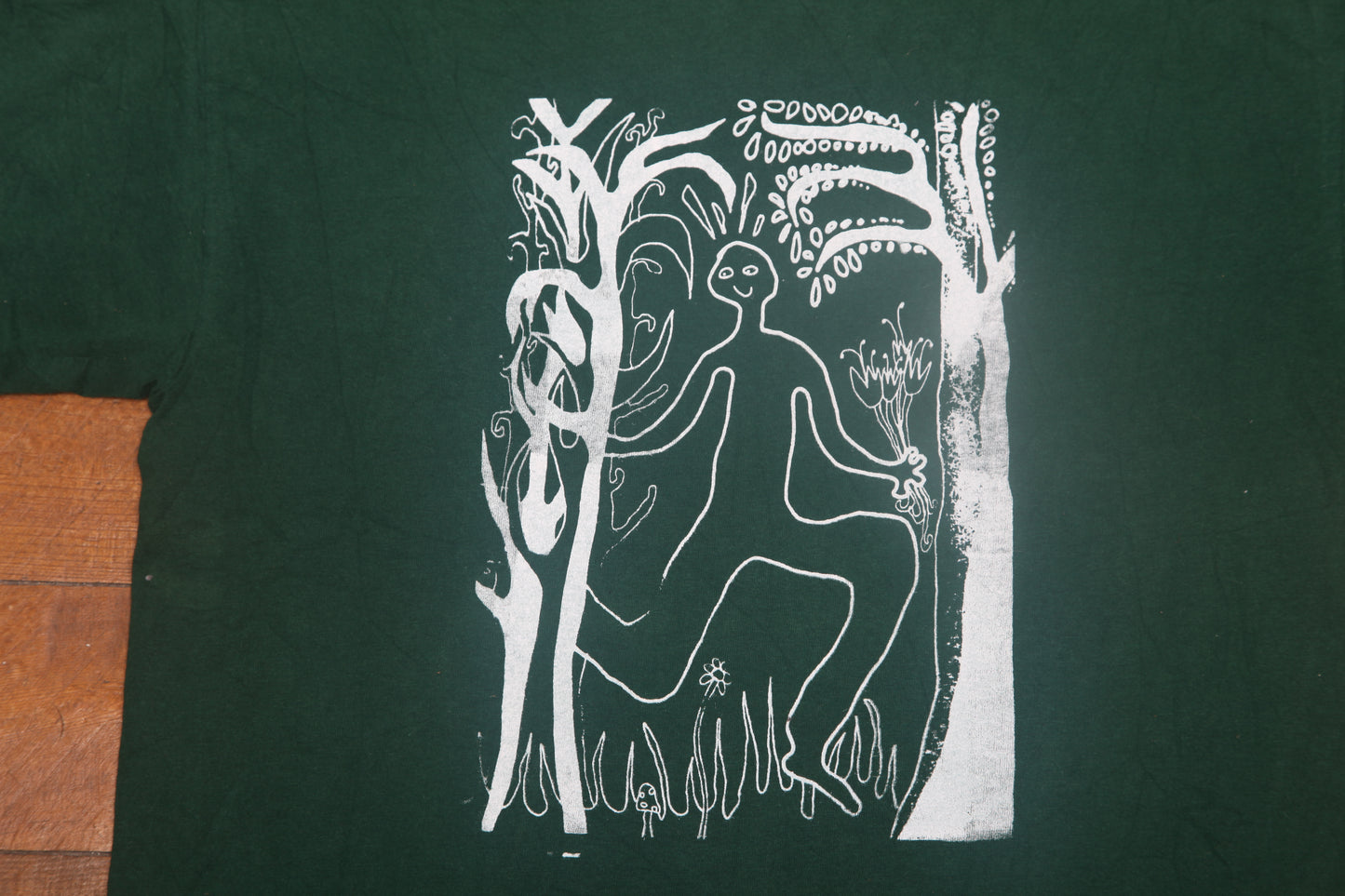 Upcycled Preloved Graphic Screenprint T-Shirt (M)