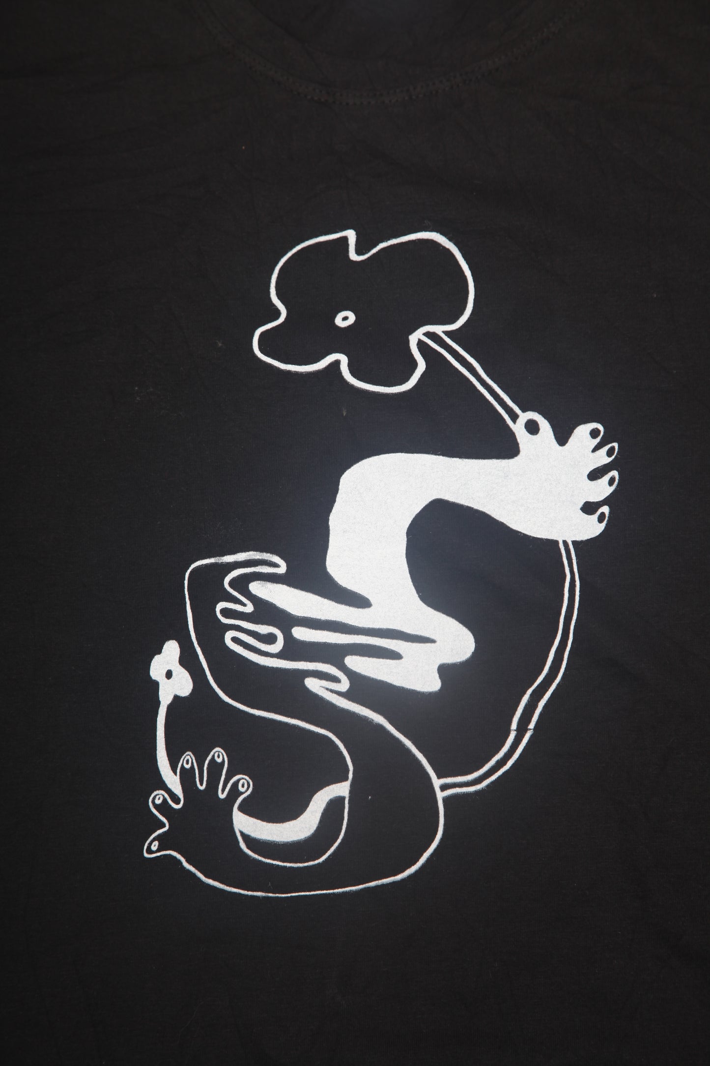 Upcycled Preloved Graphic Screenprint T-Shirt (S)