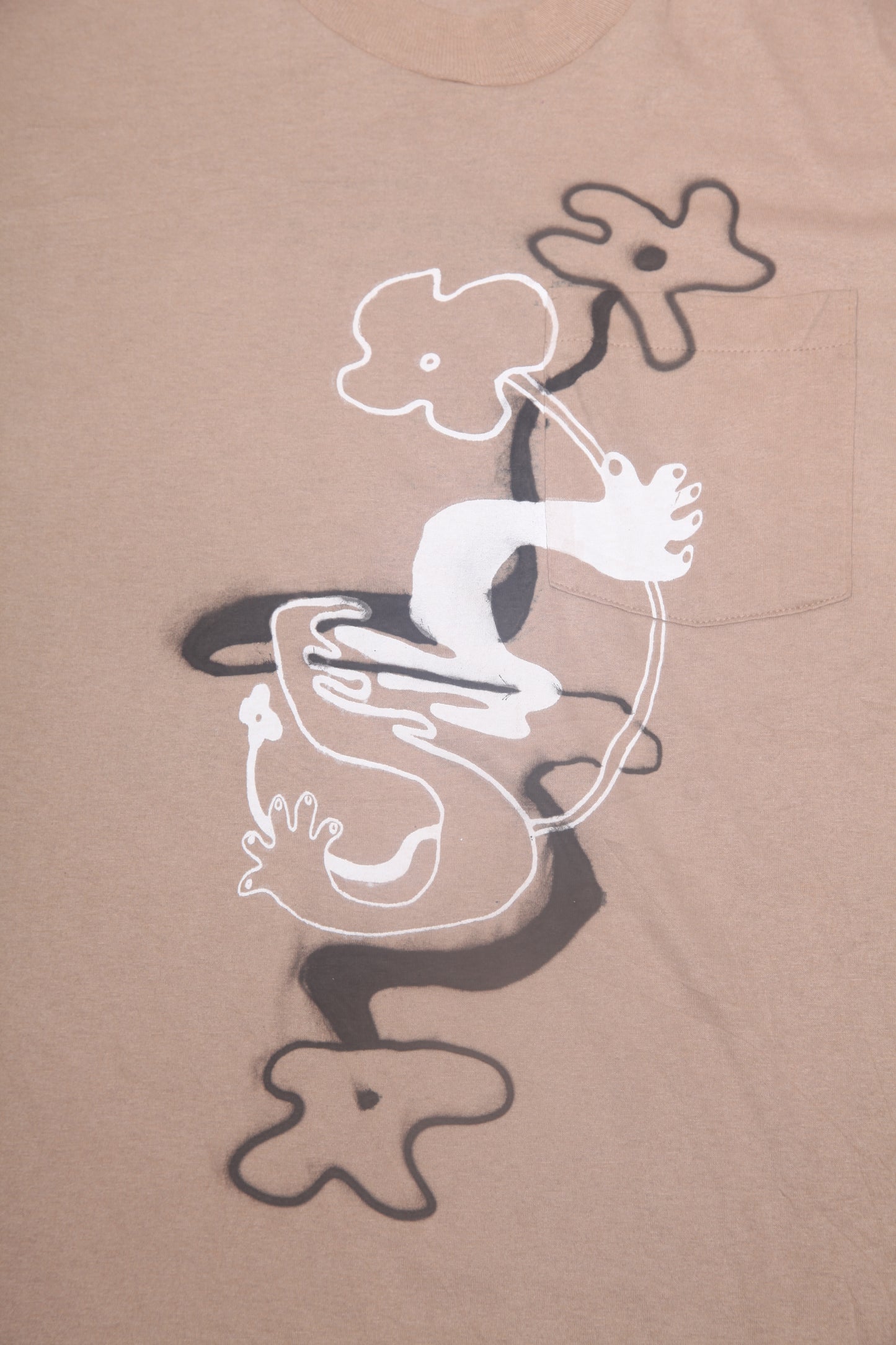 Upcycled Preloved Graphic Screenprint T-Shirt (L)