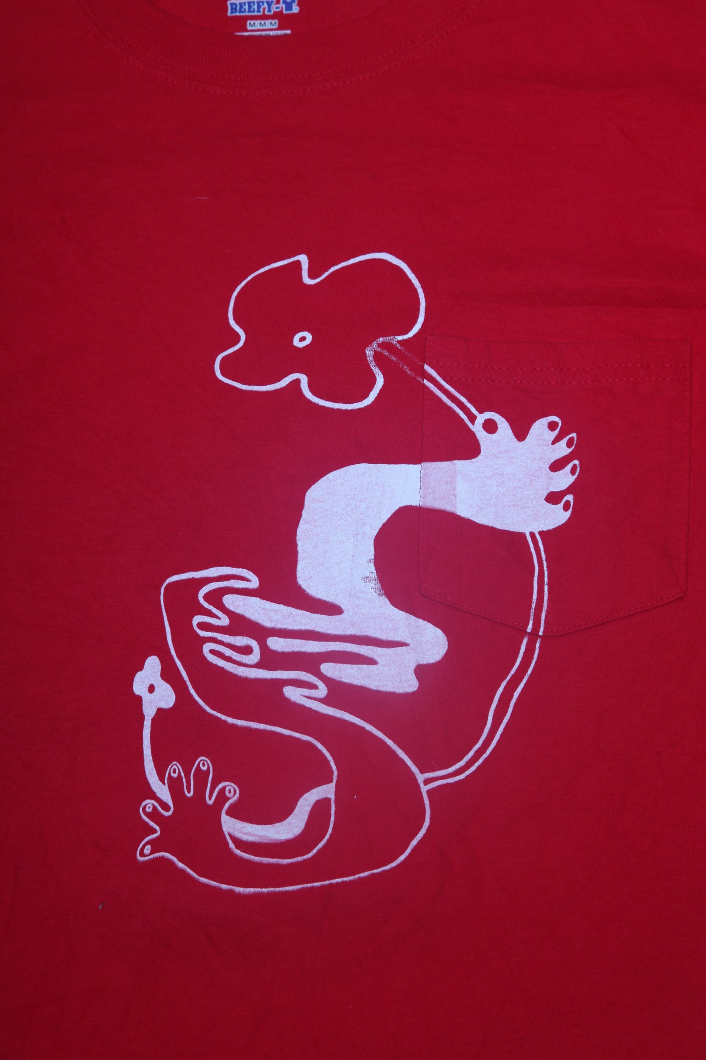 Upcycled Preloved Graphic Screenprint T-Shirt