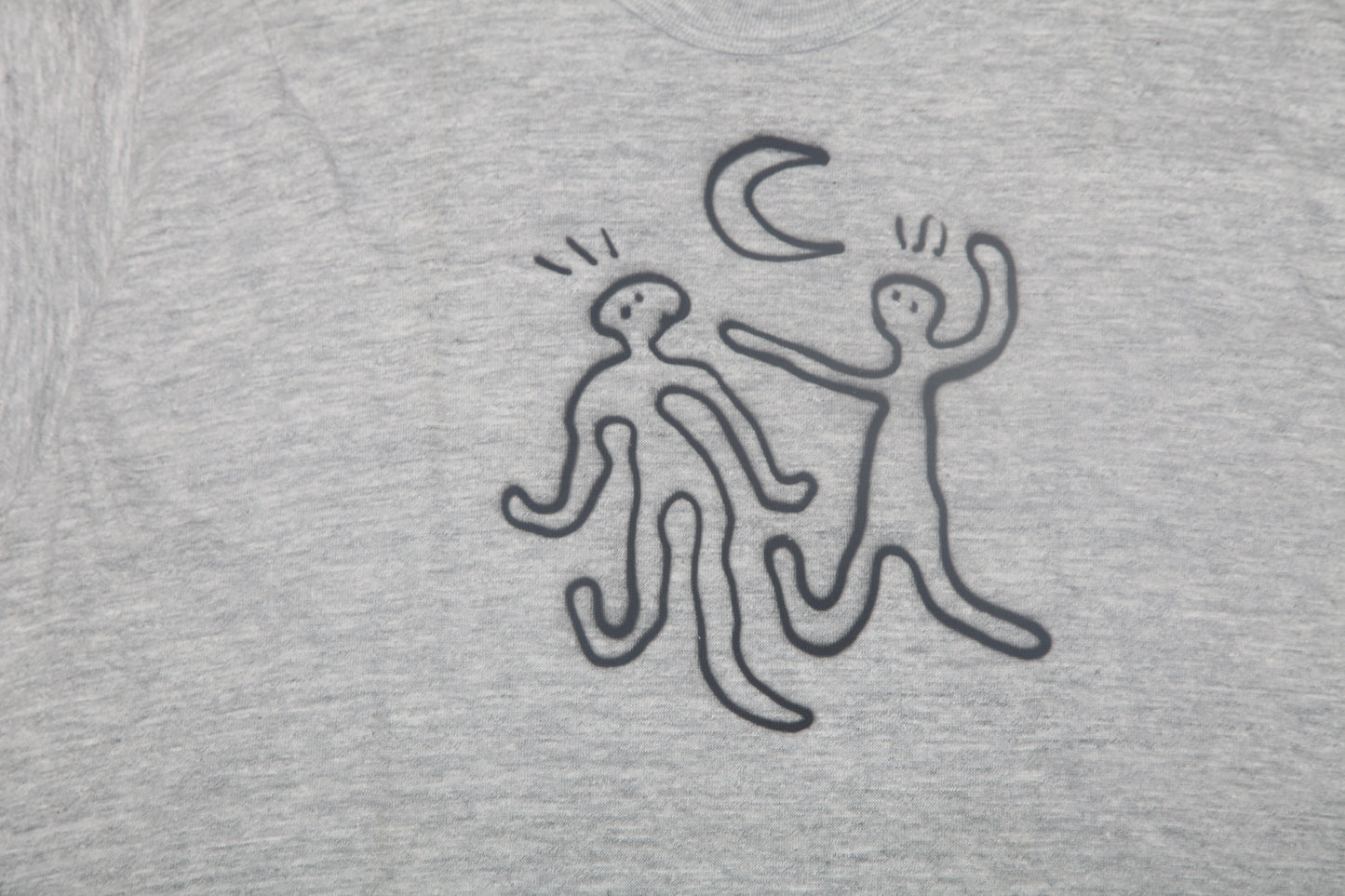 Upcycled Preloved Graphic Screenprint T-Shirt (L)
