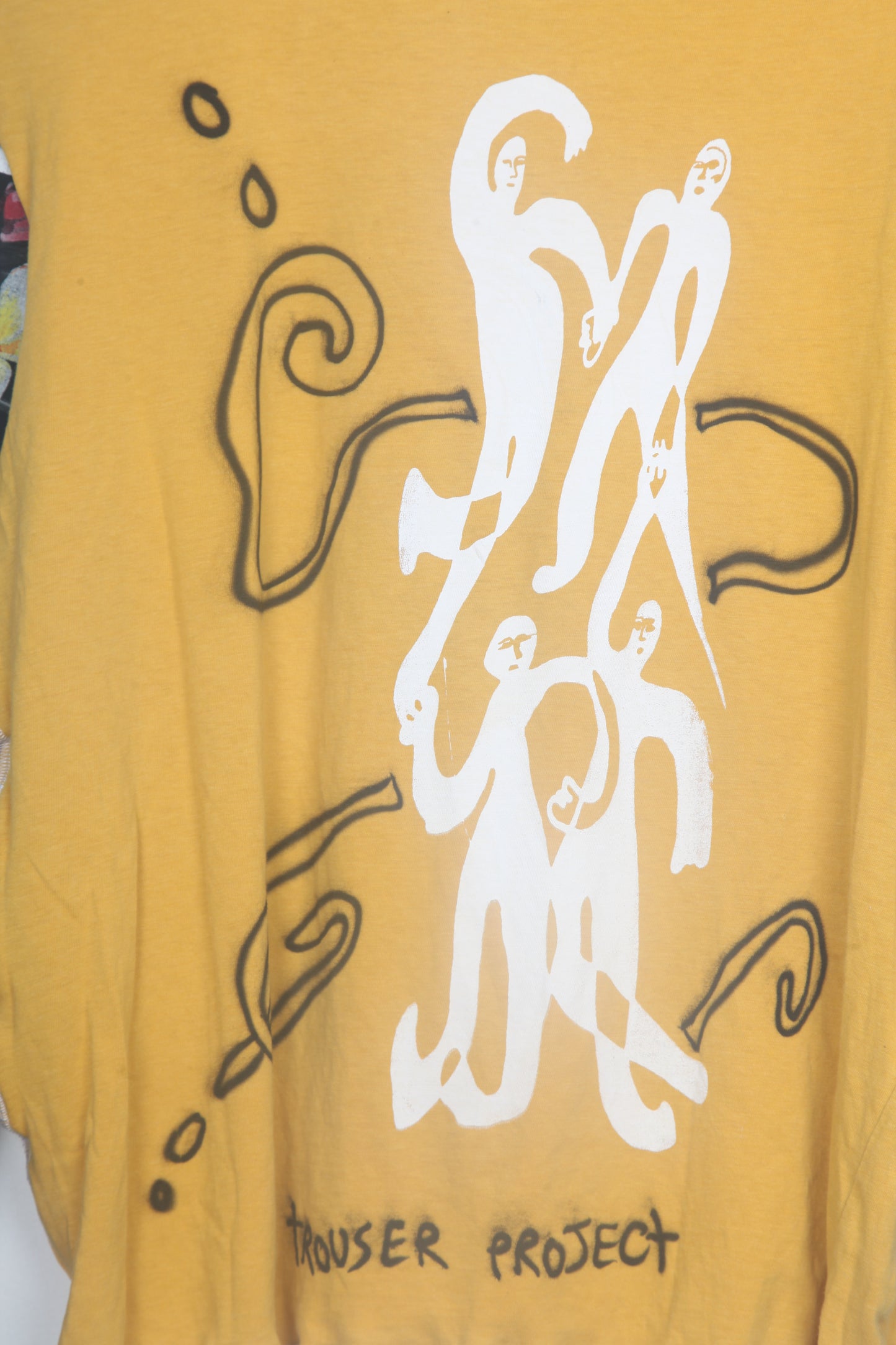 Cut & Sew Long Sleeve Top Graphic Prints (UK16)