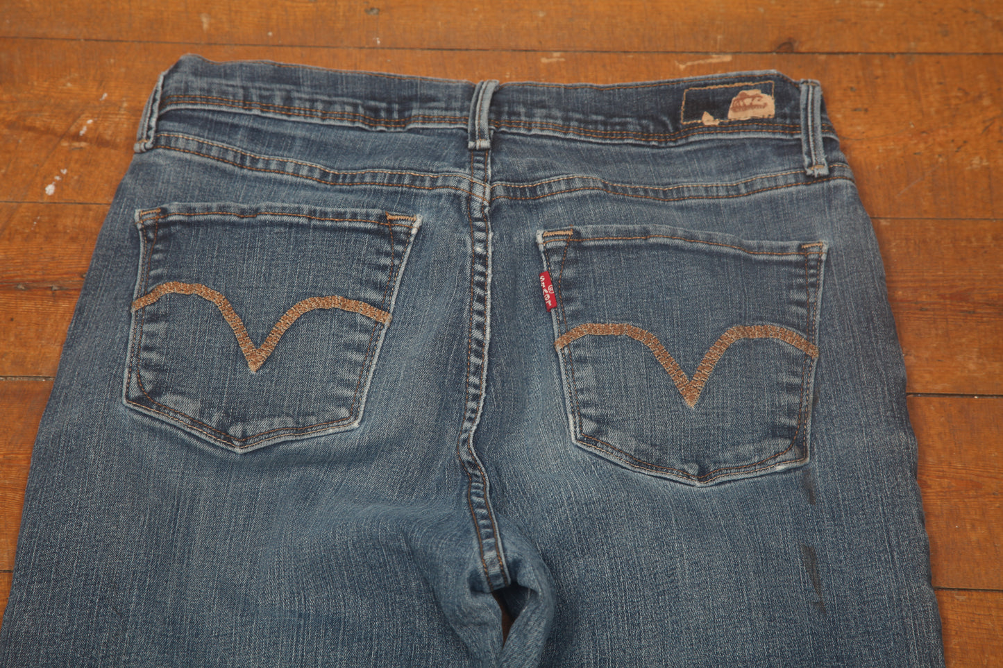 Vintage Hand Printed Levi's Jeans (W28)