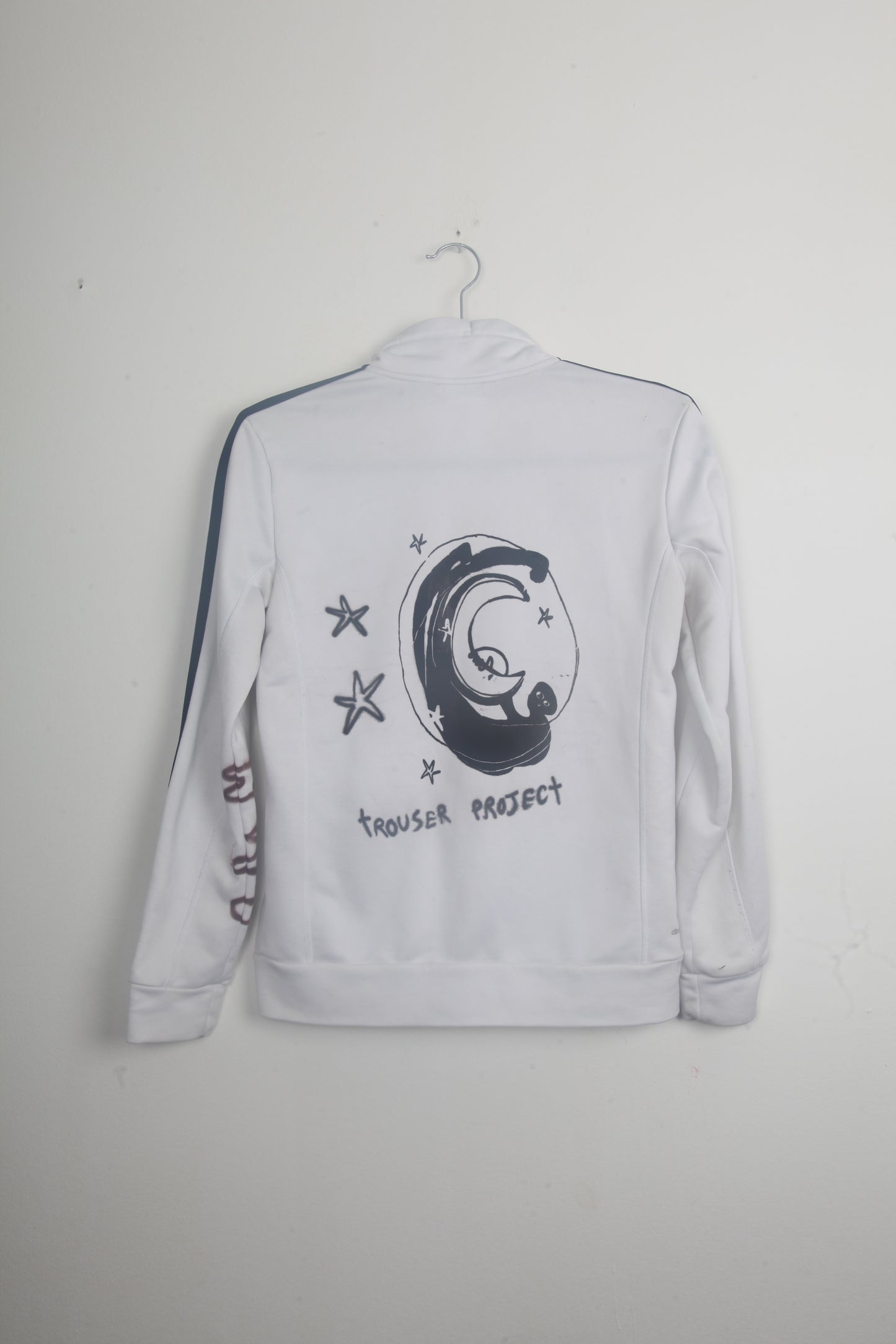 Zip Up Adidas Upcycled Jumper