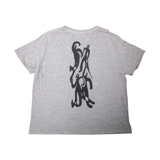 Upcycled Preloved Graphic Screenprint T-Shirt (L)