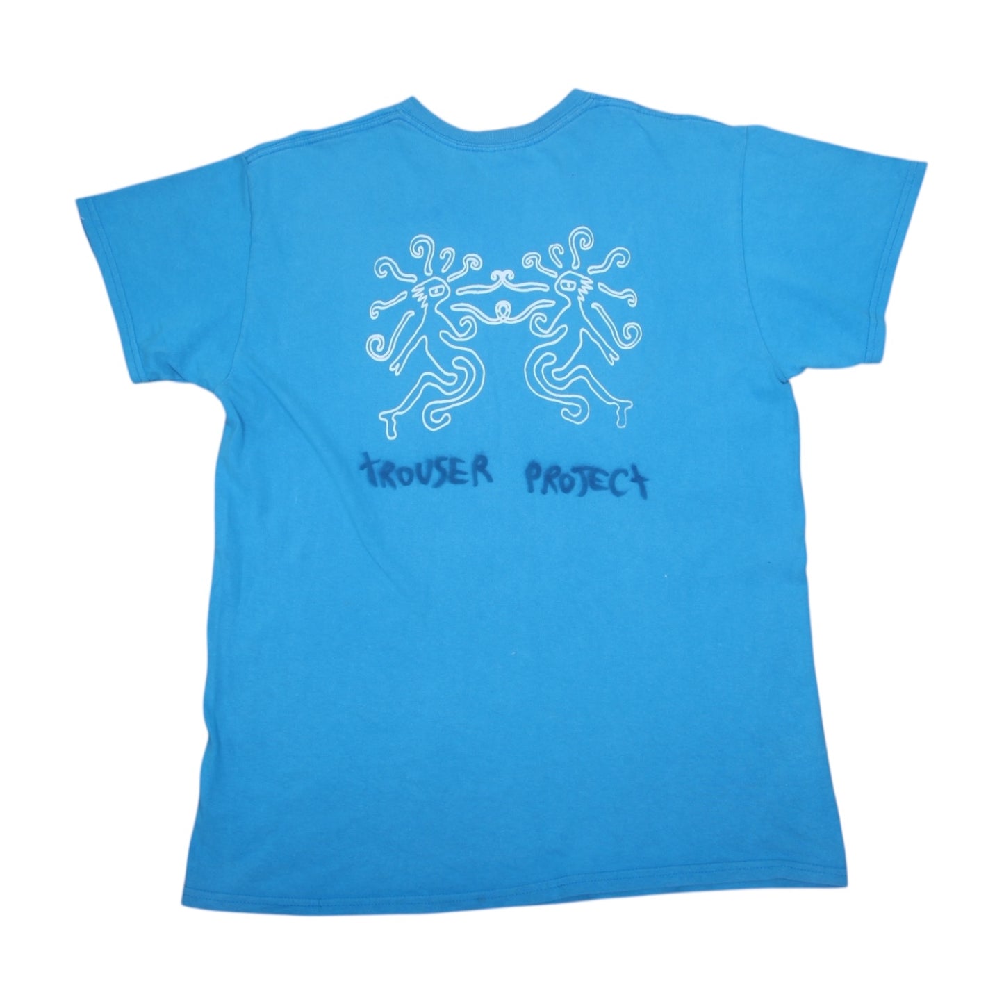 Graphic Blue Short Sleeve T-Shirt (M)
