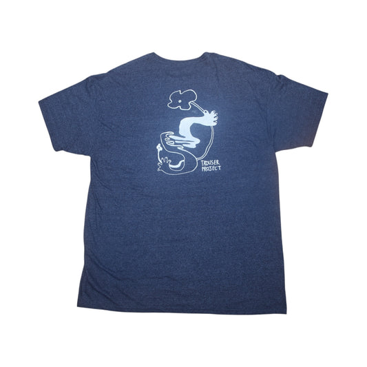 Upcycled Preloved Graphic Screenprint T-Shirt (XL)