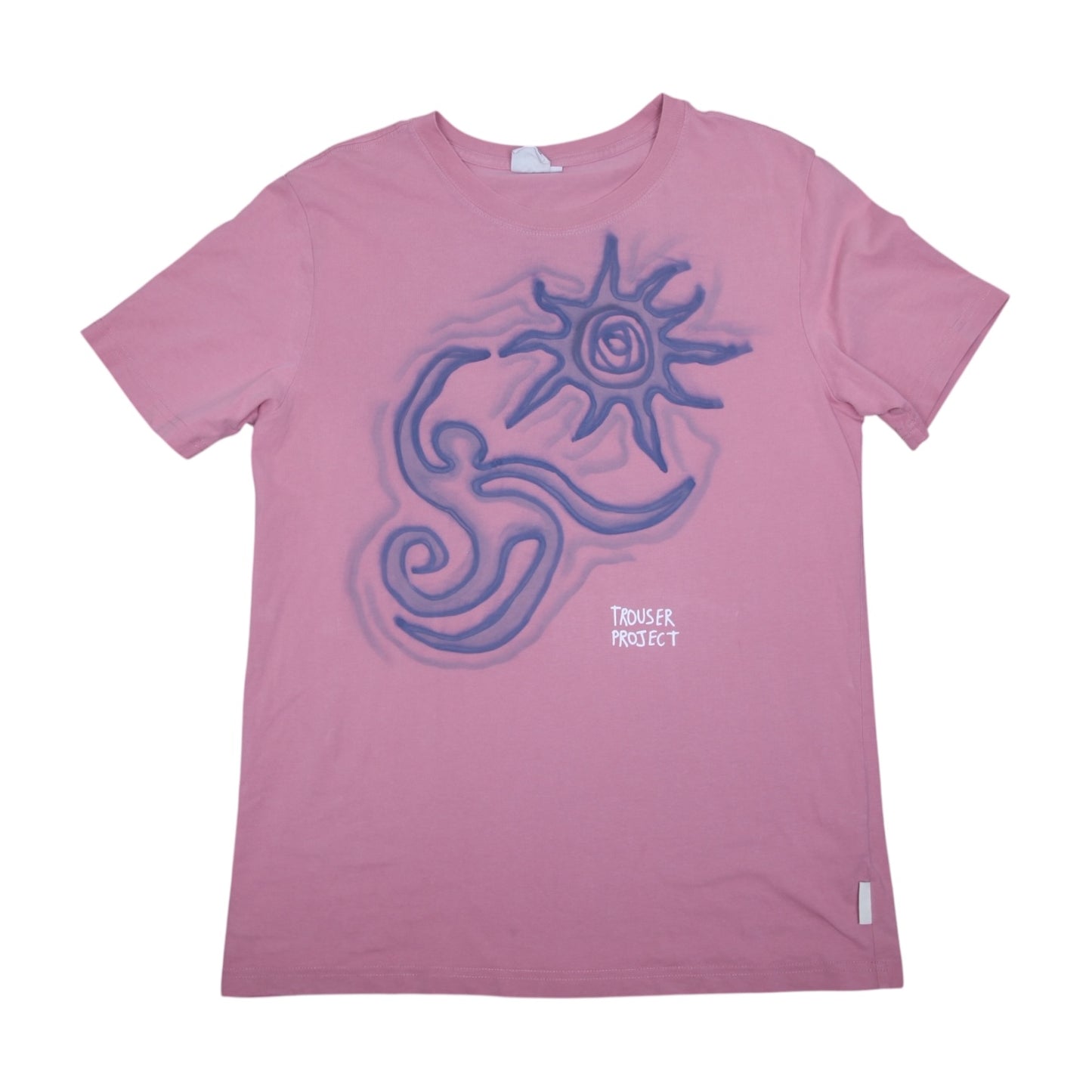 Funky Graphic Pink Short Sleeve T-Shirt (M)