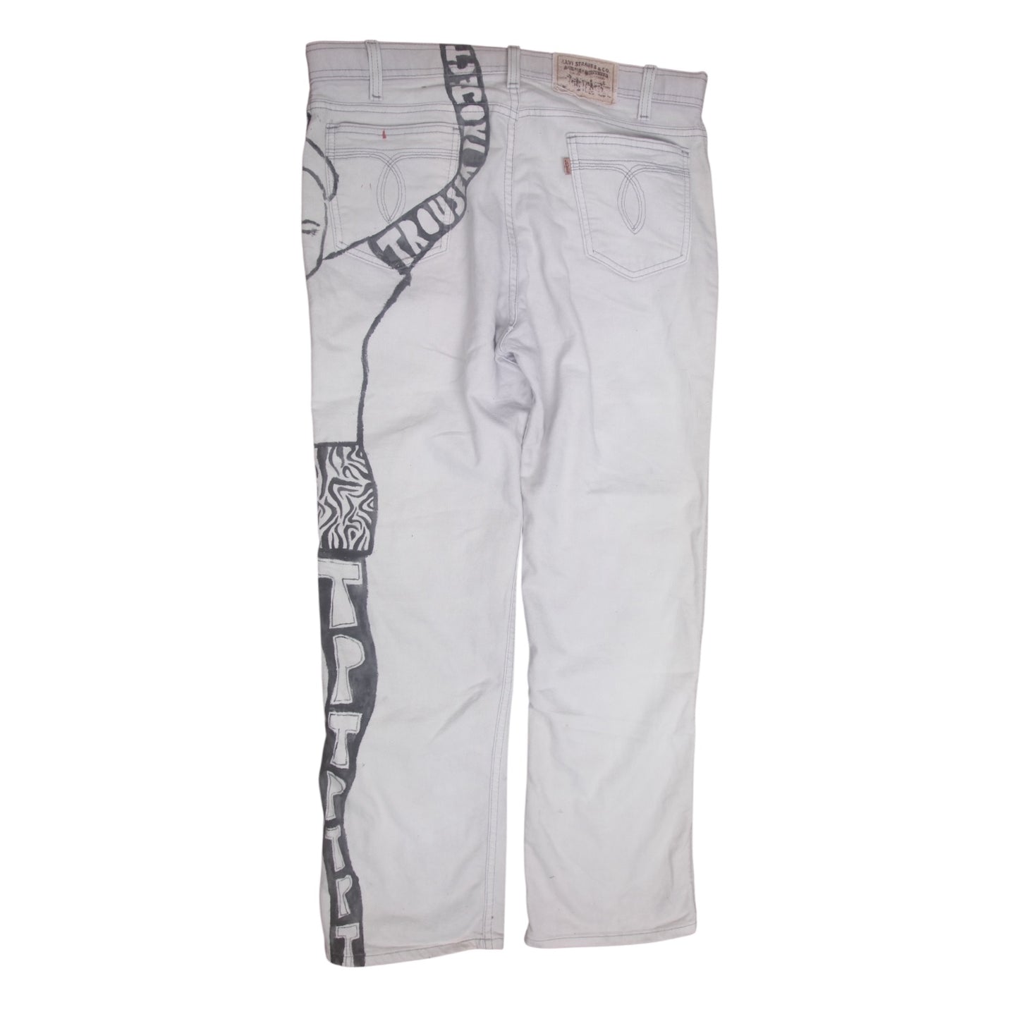 Levi's Hand Painted Trousers
