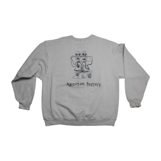 Screenprint Graphic Pullover Jumper (XL)