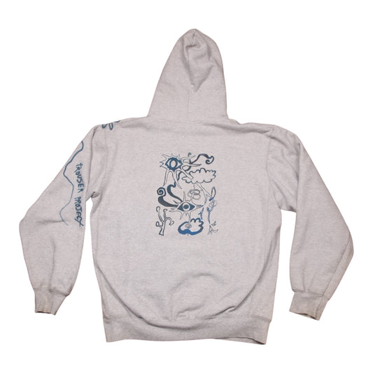 Upcycled Graphic Hoodie (L)