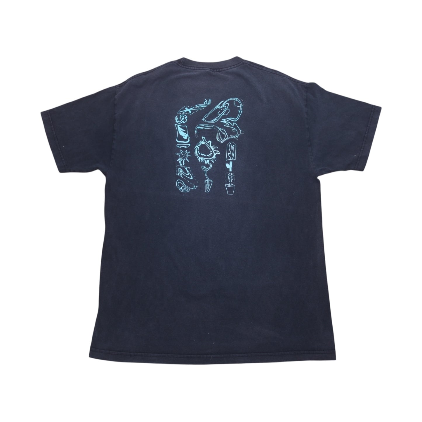 Upcycled Pre-Loved Graphic Screenprint T-Shirt (L)