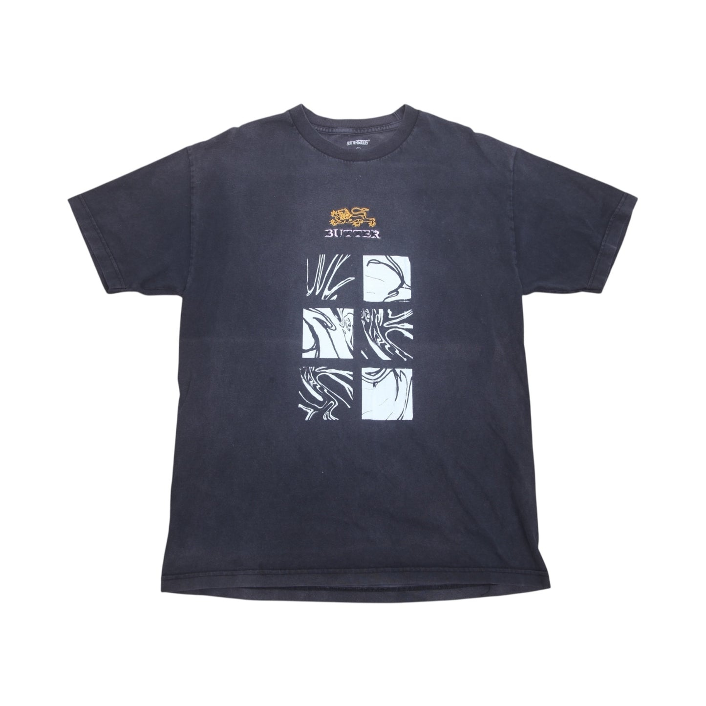 Upcycled Pre-Loved Graphic Screenprint T-Shirt (L)