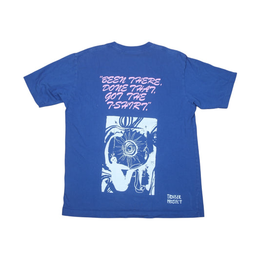 Upcycled Graphic Screenprint T-Shirt (L)