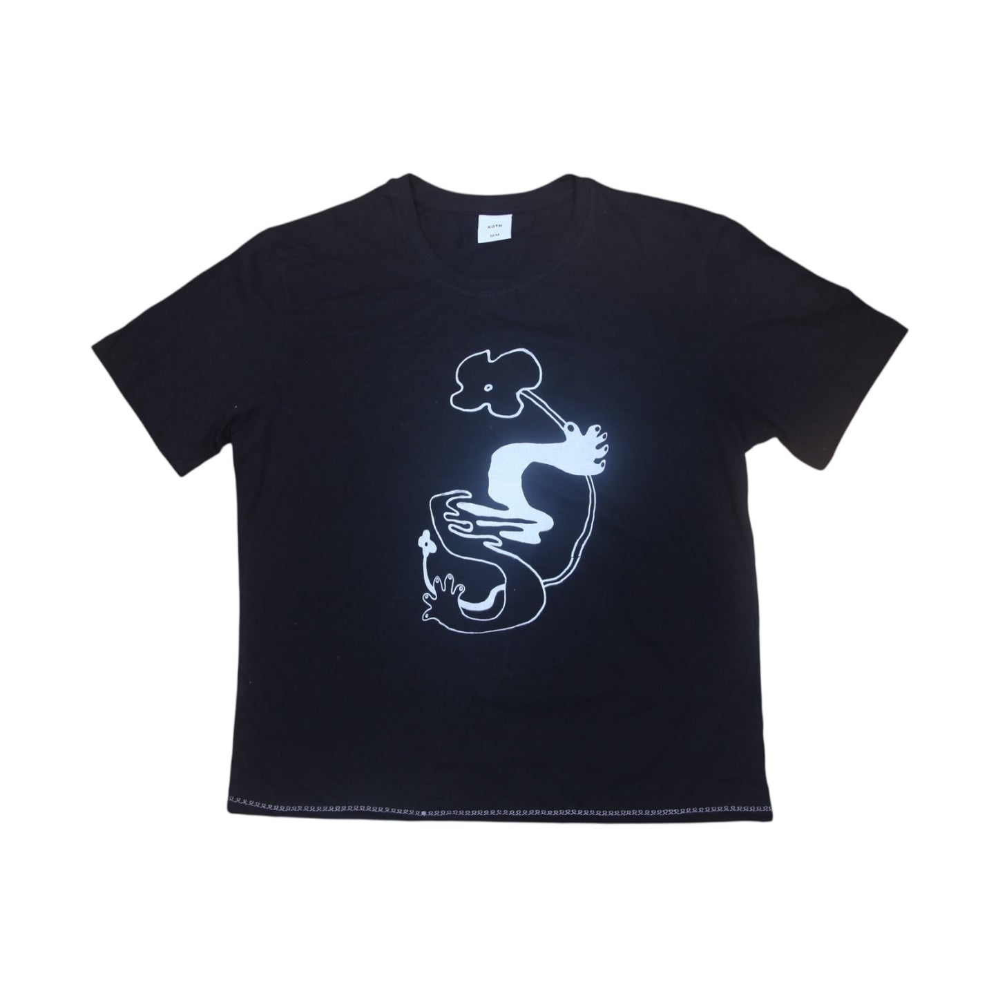 Upcycled Preloved Graphic Screenprint T-Shirt (S)