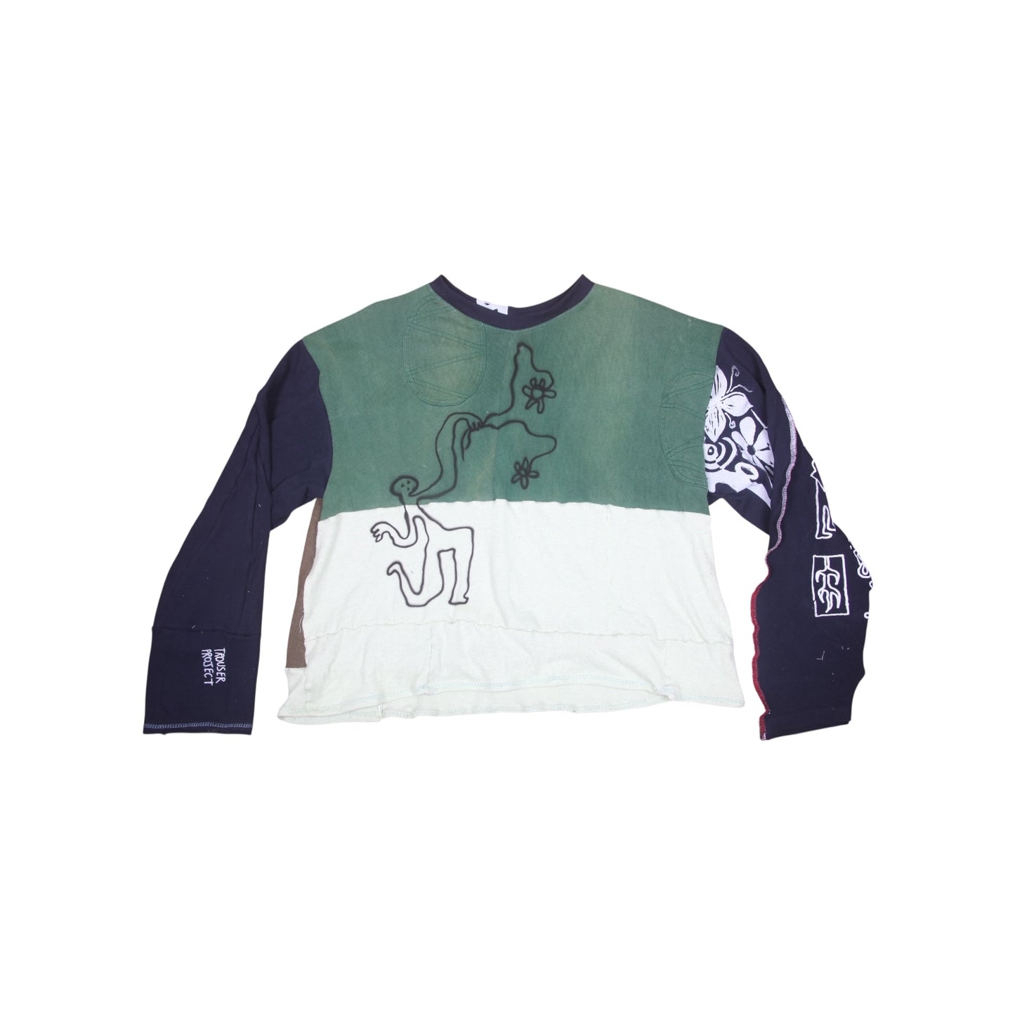 Handmade Long Sleeve Jumper Graphic Designs (XL)