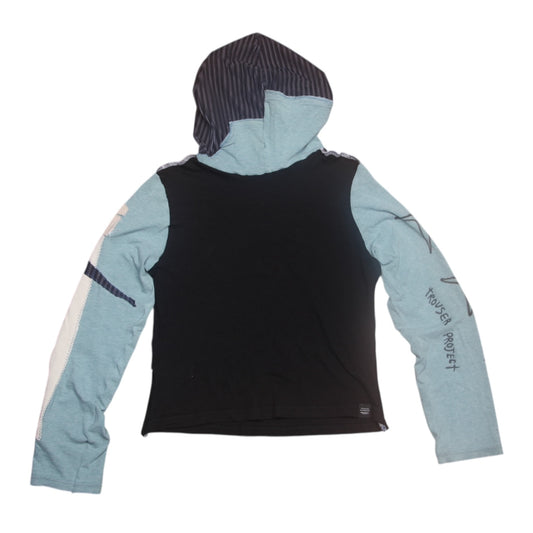 Long Sleeve Hooded Airbrush Top (UK8)