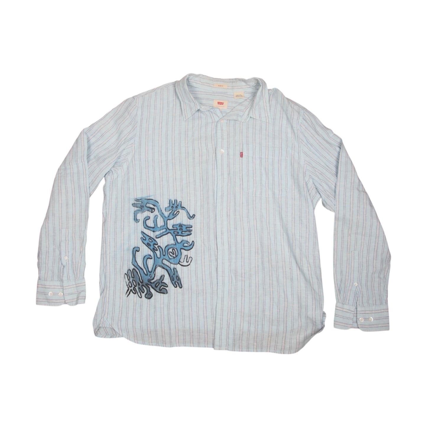 Classic Levi's Shirt Upcycled Designs (XL)