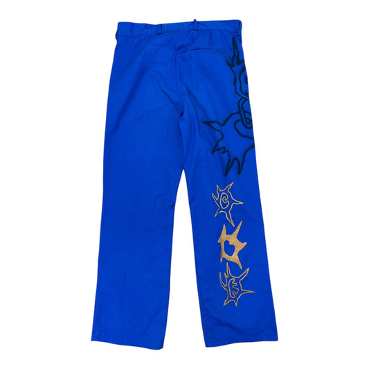 Upcycled Blue Worker Trousers (W32)