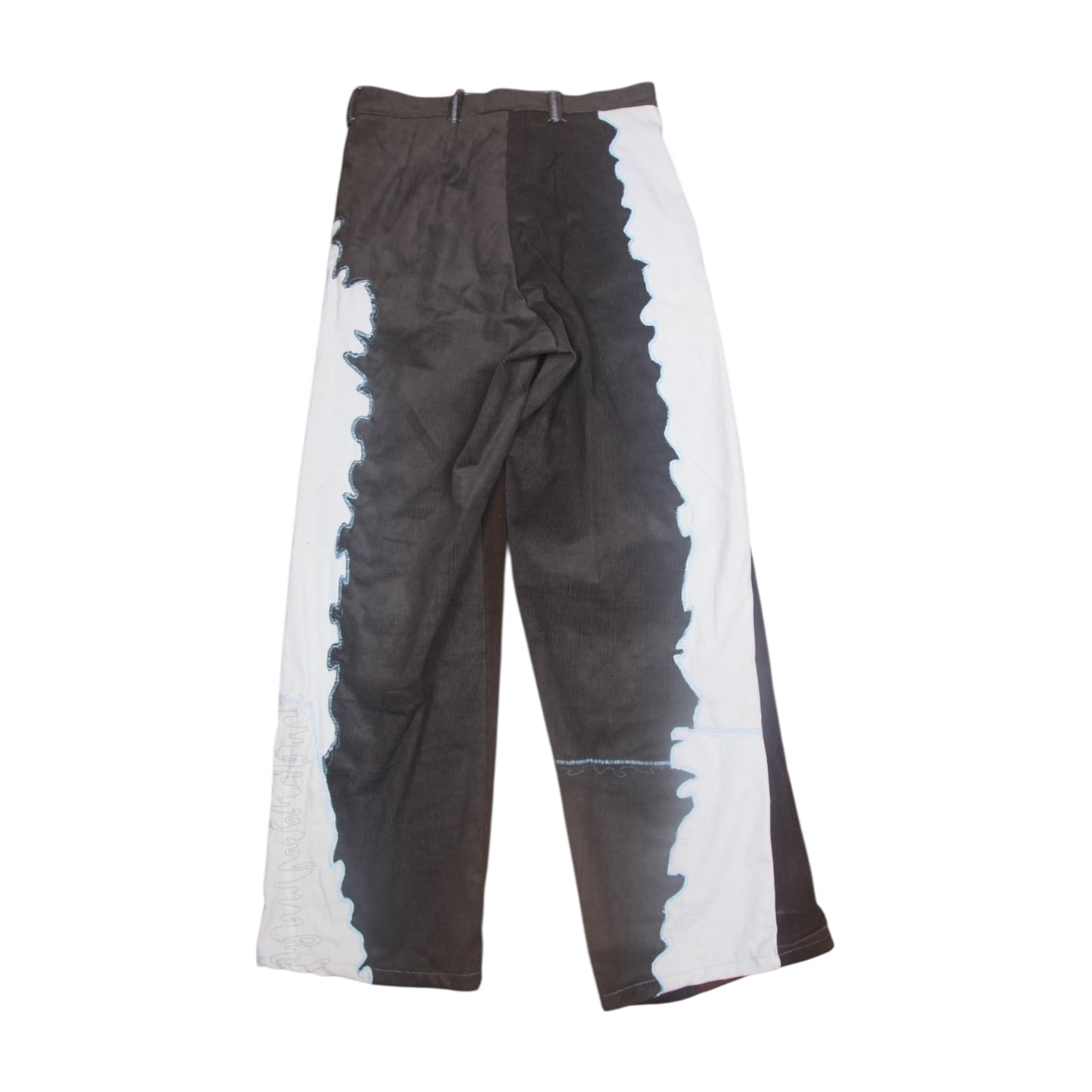 Handmade Corduroy Appliqué Trousers (W30)
