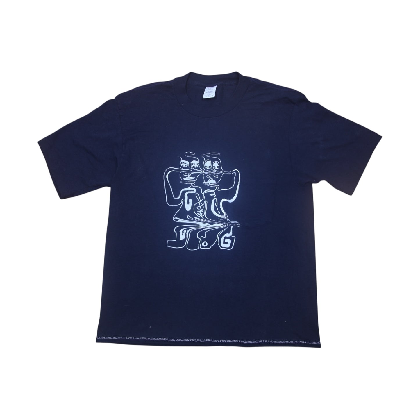 Upcycled Preloved Graphic Screenprint T-Shirt (M)