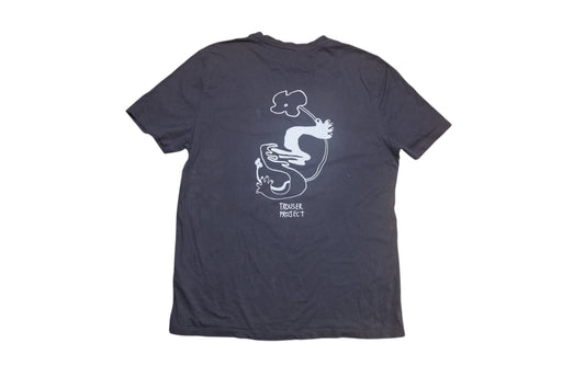 All Saints Graphic Screenprint Upcycled T-Shirt (M)