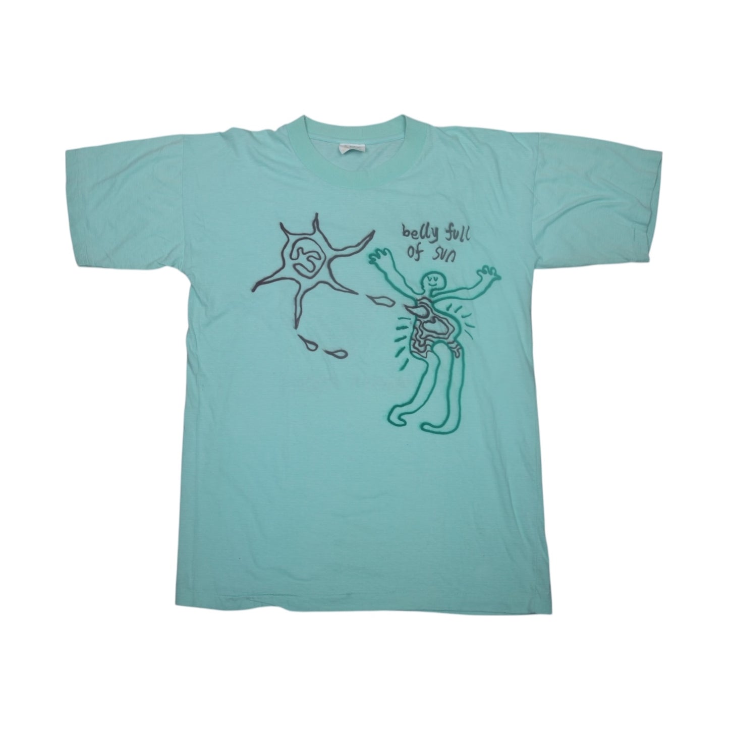 Upcycled Preloved Graphic Screenprint T-Shirt (M)