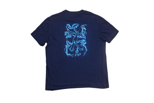 Graphic Screenprint Upcycled T-Shirt (M)