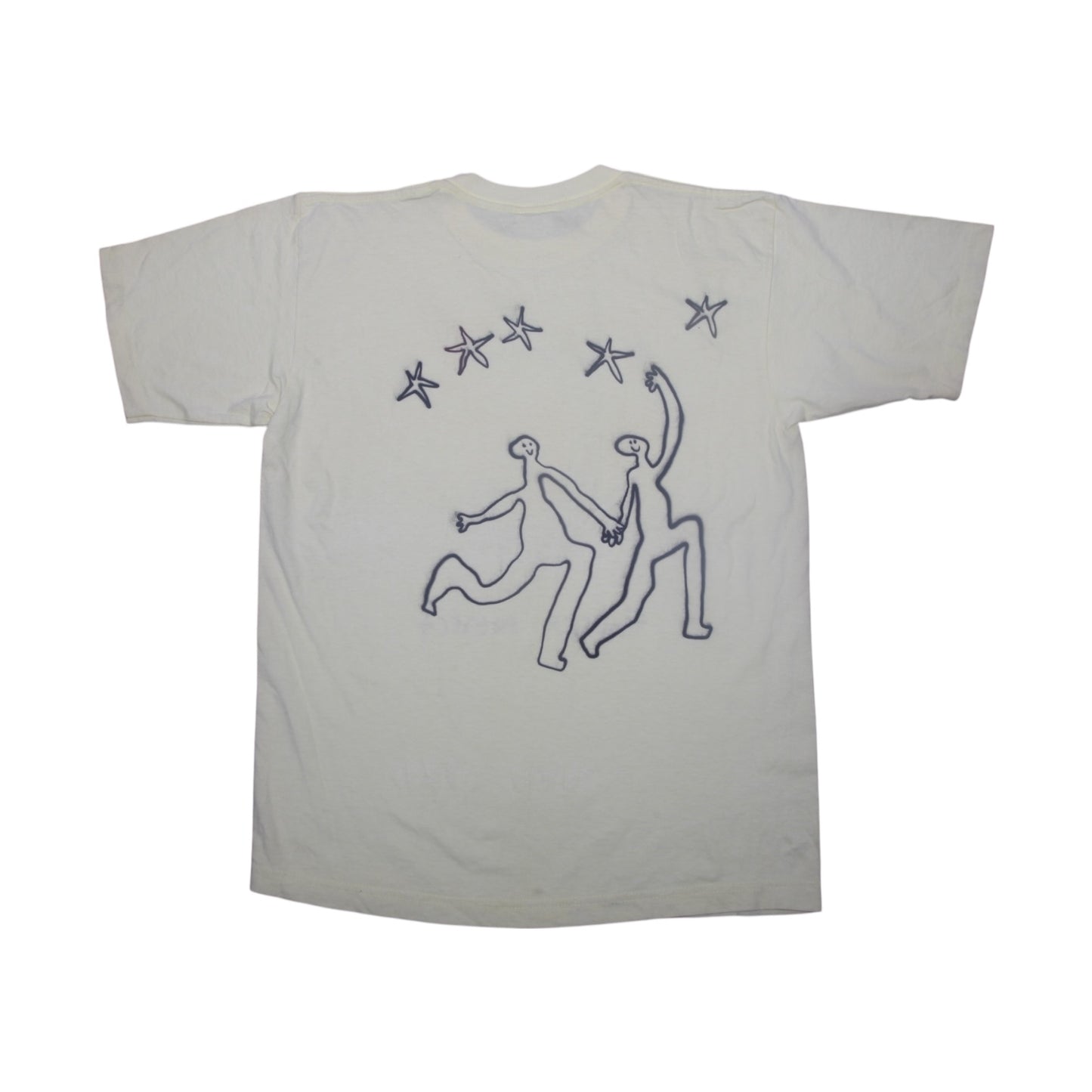 Upcycled Preloved Graphic Screenprint T-Shirt (M)