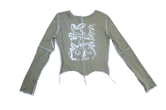 Cut & Sew Long Sleeve Fairy Top (UK8)