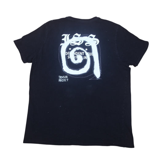 Sustainable Upcycled Graphic Screenprint T-Shirt (XL)