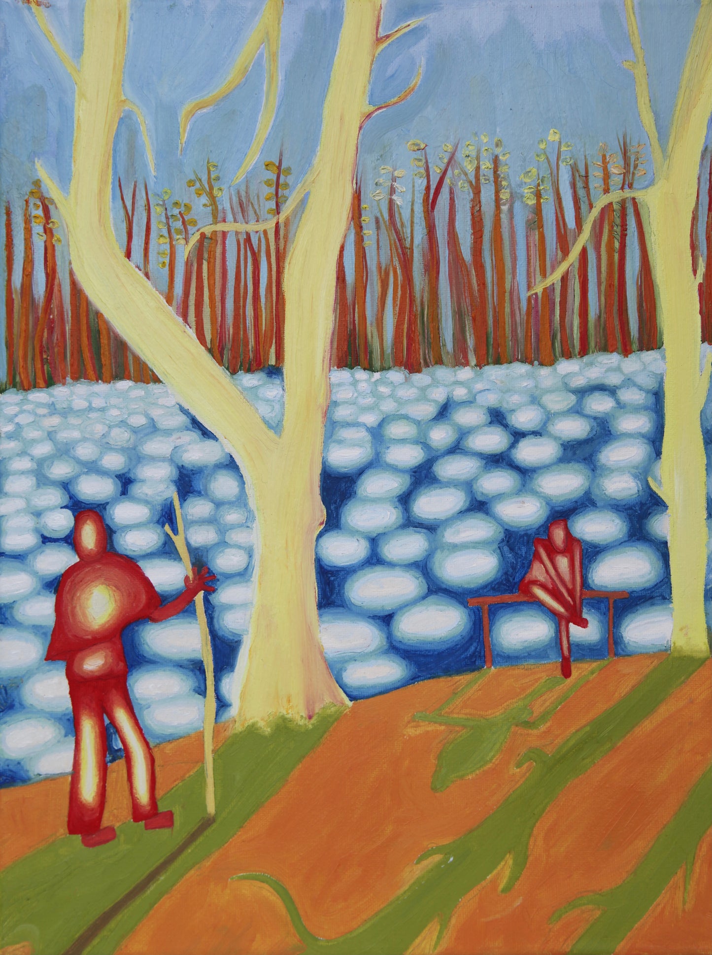 Art Print 'Berlin Lake' A5