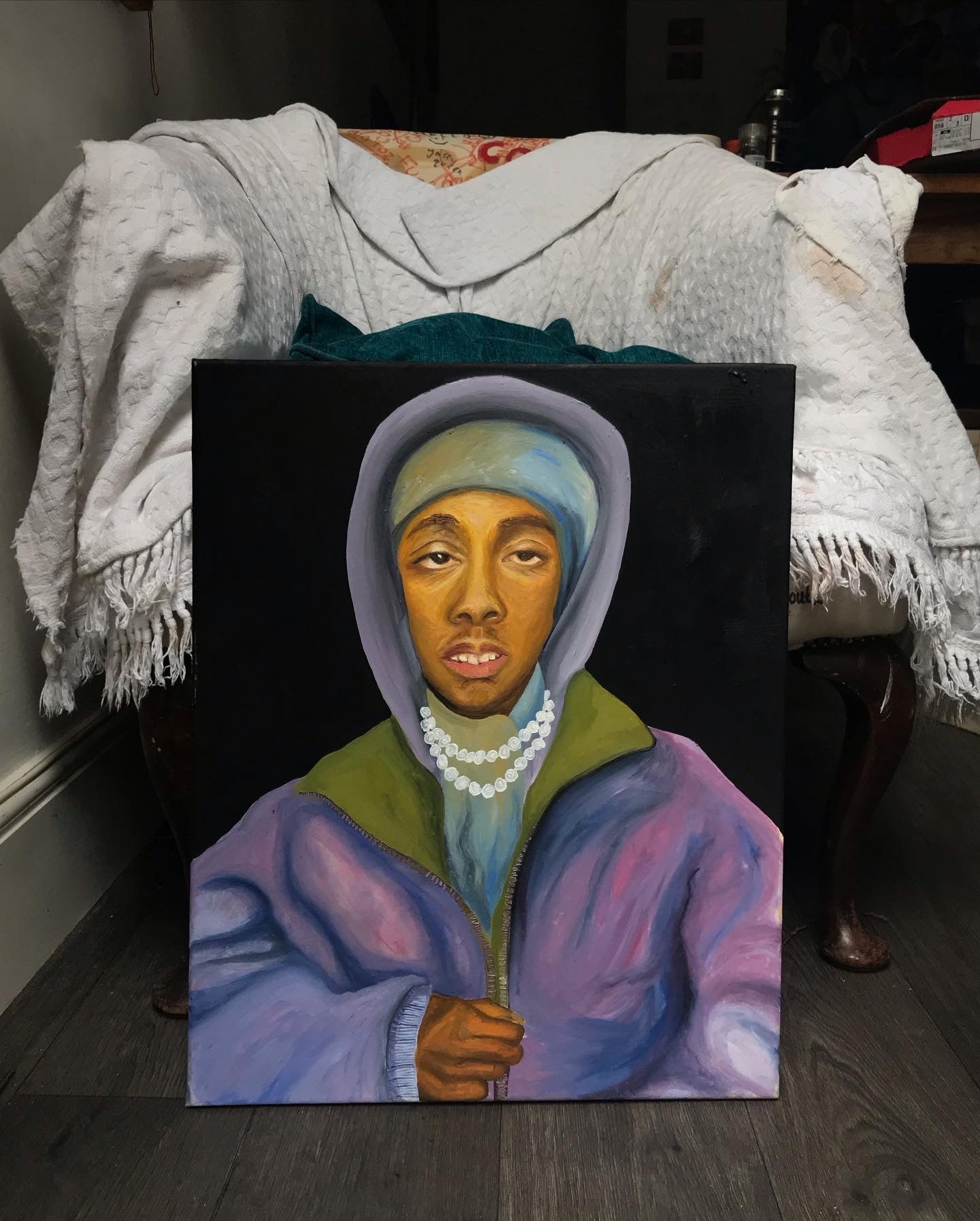 Original artwork - oil painting 'Jordan'