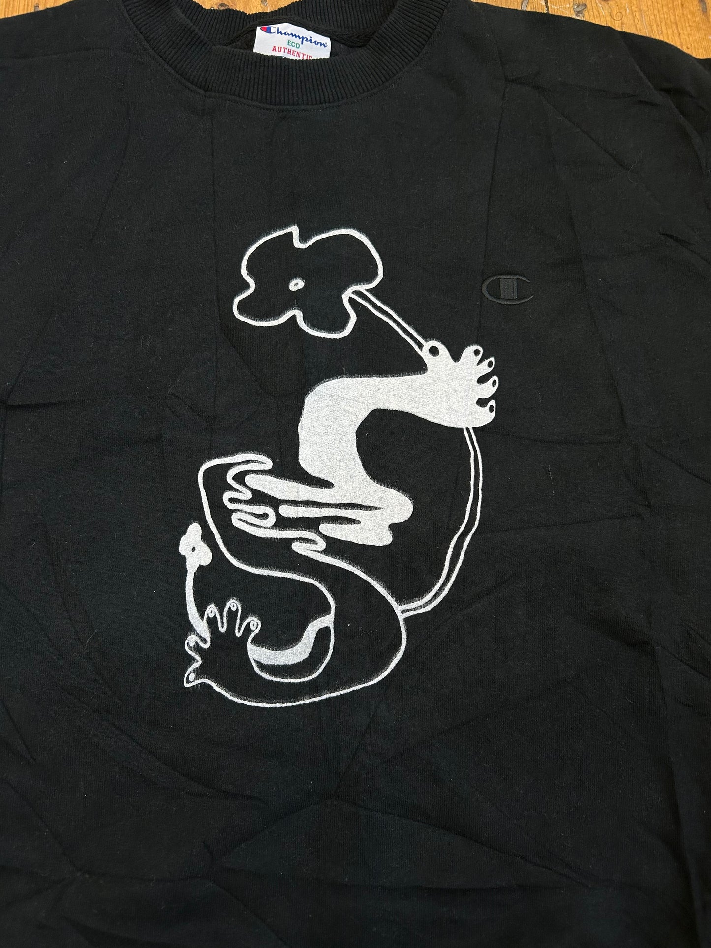 Vintage Champion Upcycled Jumper