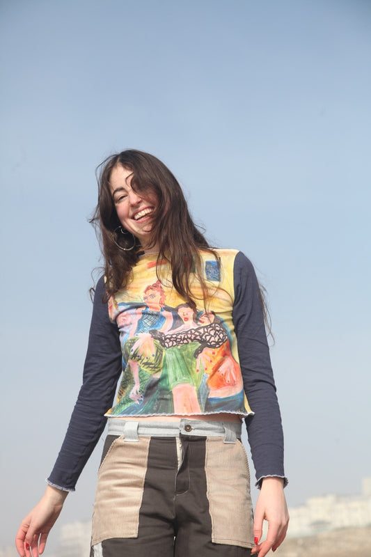 The 'girls' long sleeve top