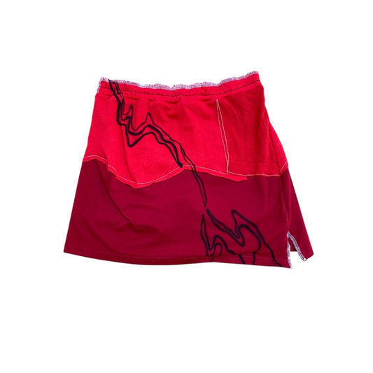 Sustainable Mini Skort – Handmade from Fabric Scraps (M)