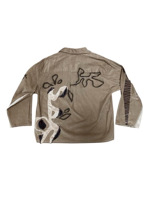 Reworked cord shirt