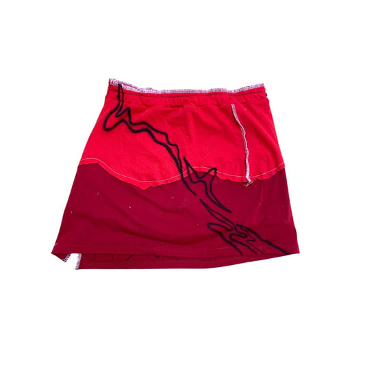 Sustainable Mini Skort – Handmade from Fabric Scraps (M)