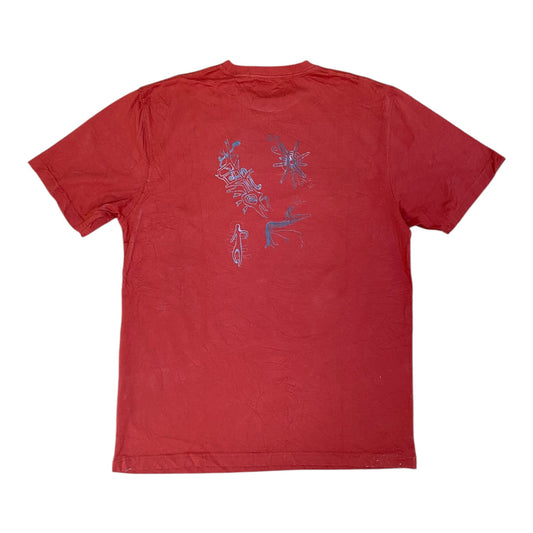 Upcycled Pre-Loved T-Shirt – Hand Screenprinted & 1of1
