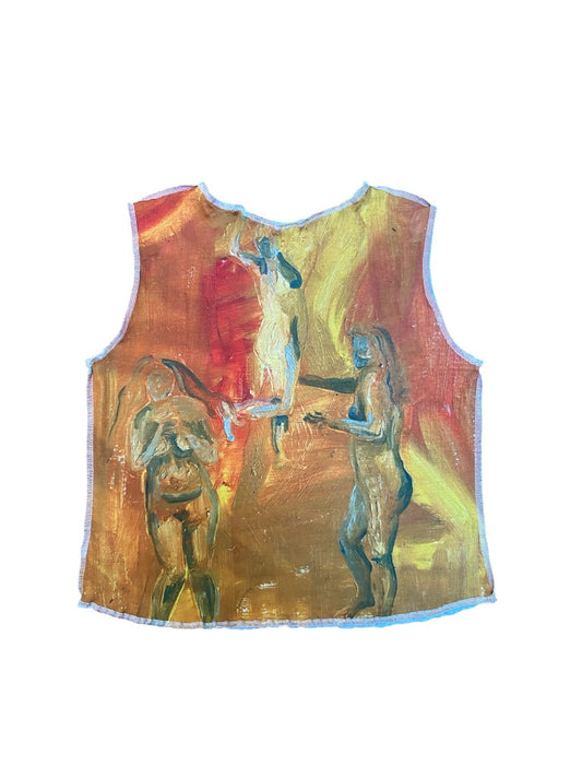 Golden ladies vest