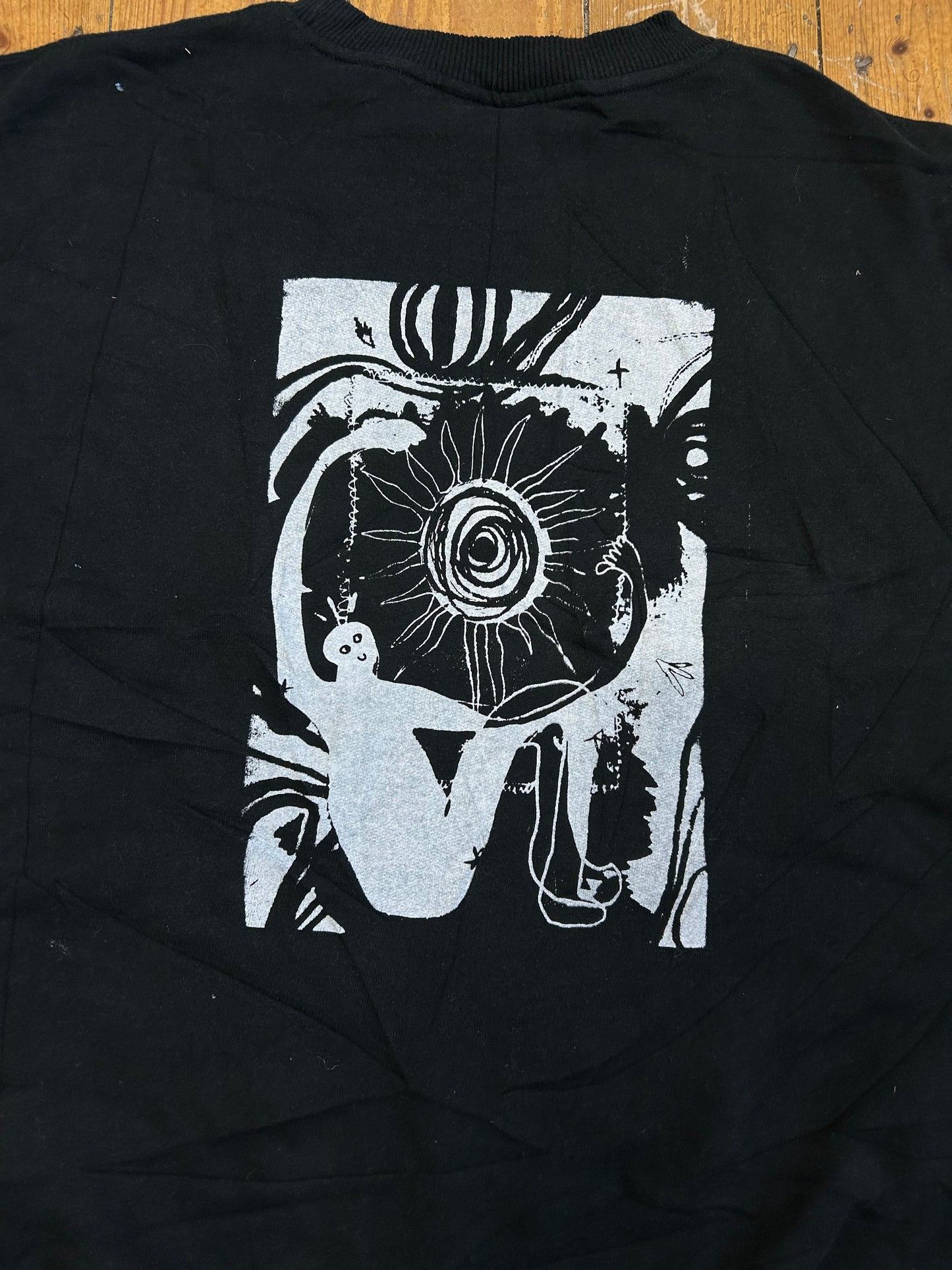 Vintage Champion Upcycled Jumper