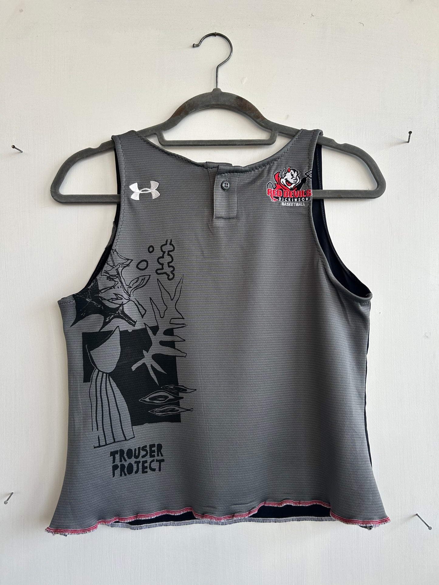 Reworked Screenprint Vest Top (UK8/10)