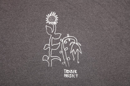 Upcycled Illustrated Screenprint T-shirt (XXL)