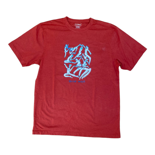 Upcycled Pre-Loved T-Shirt – Hand Screenprinted & 1of1